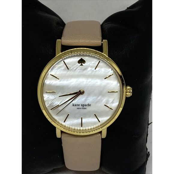 Kate Spade New York Vachetta 0073 Women\'s Beige Leather Analog Dial Watch VK154 main image 6